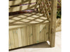 Chiltern Arbour with Storage Box_Swings, Arbours & Arches