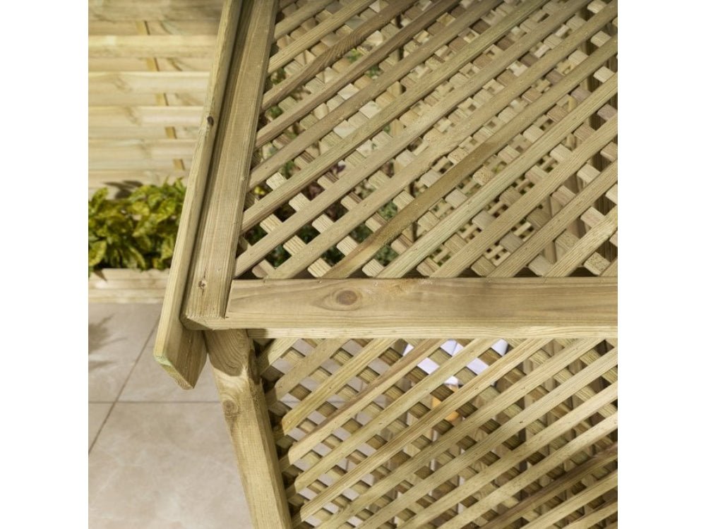 Marrakesh 3 Seat Arbour_Swings, Arbours & Arches