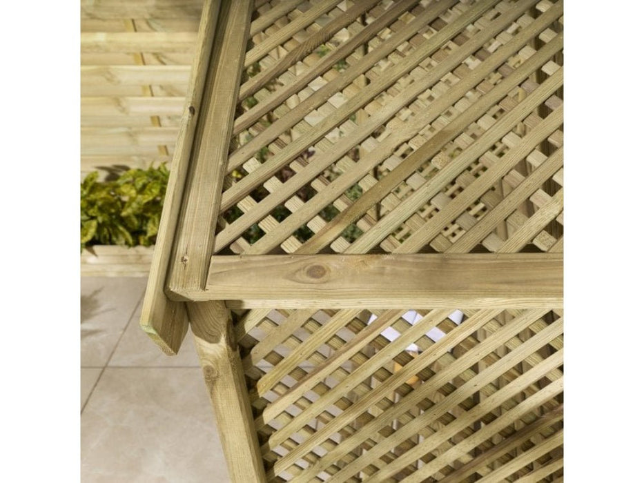 Marrakesh 3 Seat Arbour_Swings, Arbours & Arches