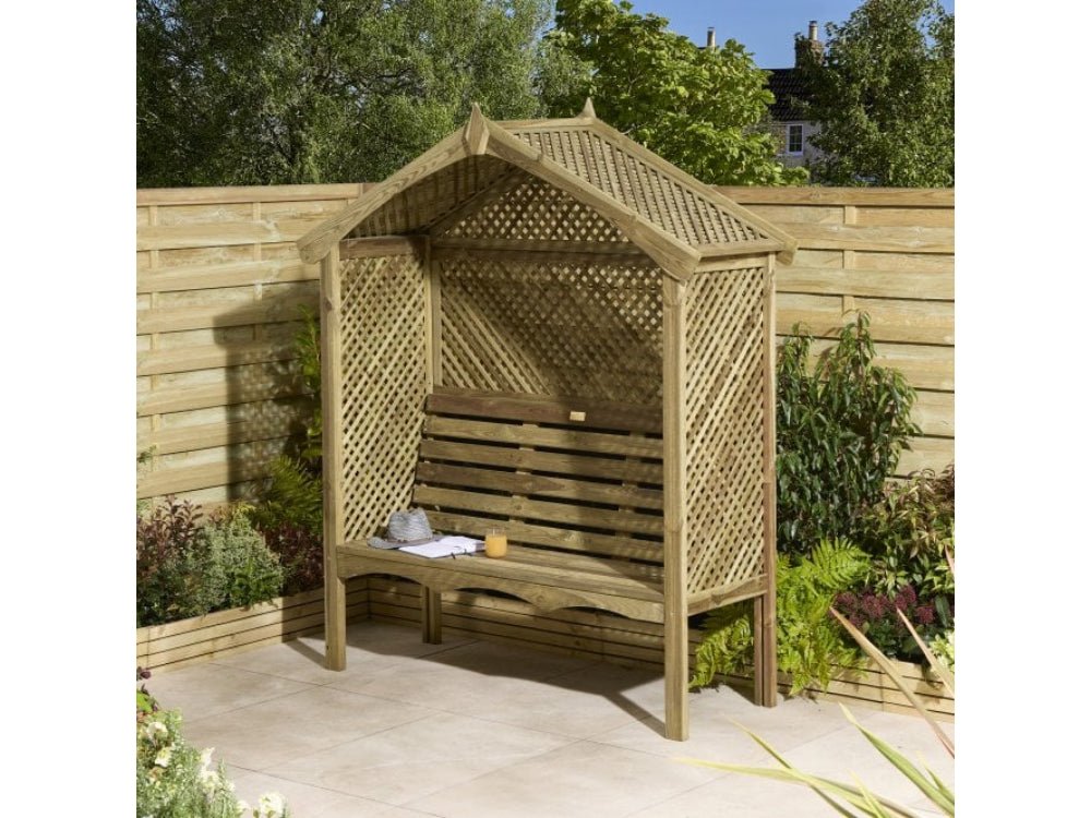 Marrakesh 3 Seat Arbour_Swings, Arbours & Arches