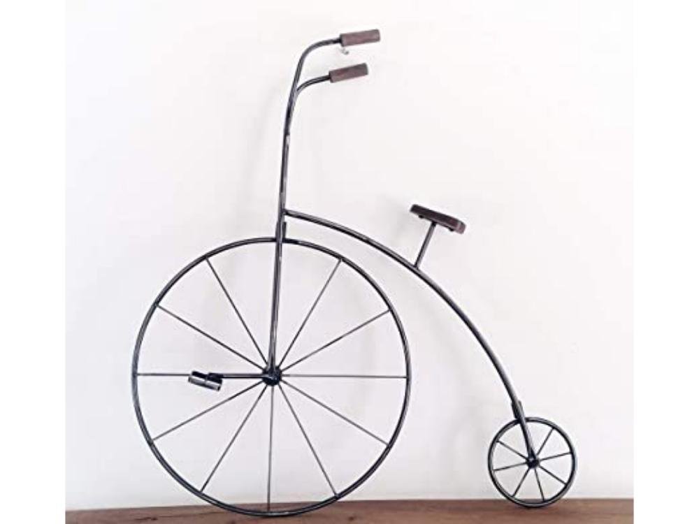 Fantastic Large (70cm tall) Metal Penny Farthing Bicycle Wall Art_Garden Ornaments
