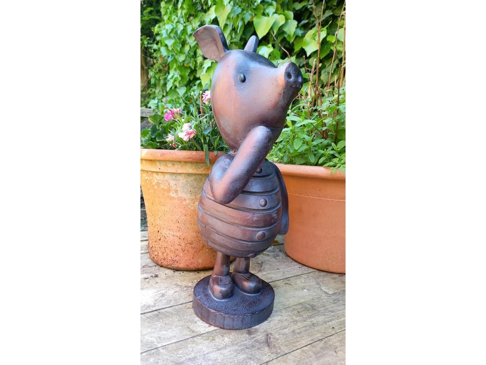 Piglet Garden Sculpture Large_Garden Ornaments