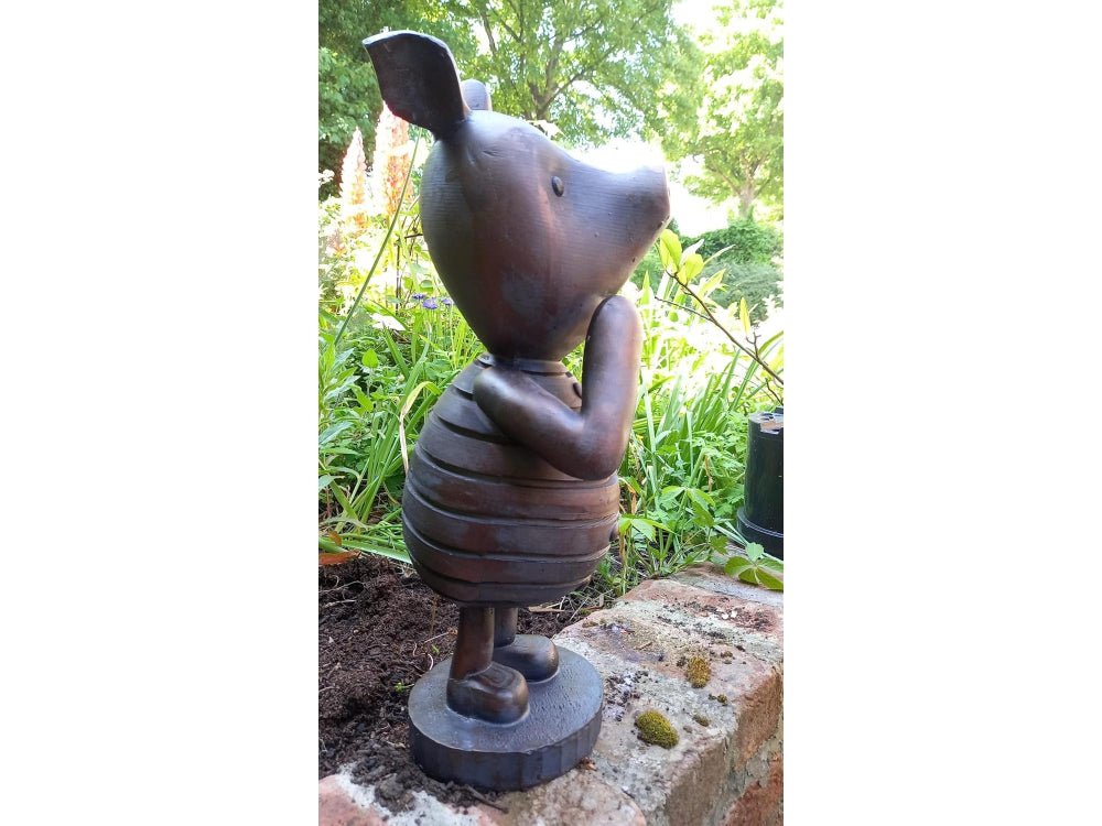 Piglet Garden Sculpture Large_Garden Ornaments