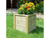Square Wooden Garden Planter – Durable Outdoor Planter for Patios & Gardens_Planters