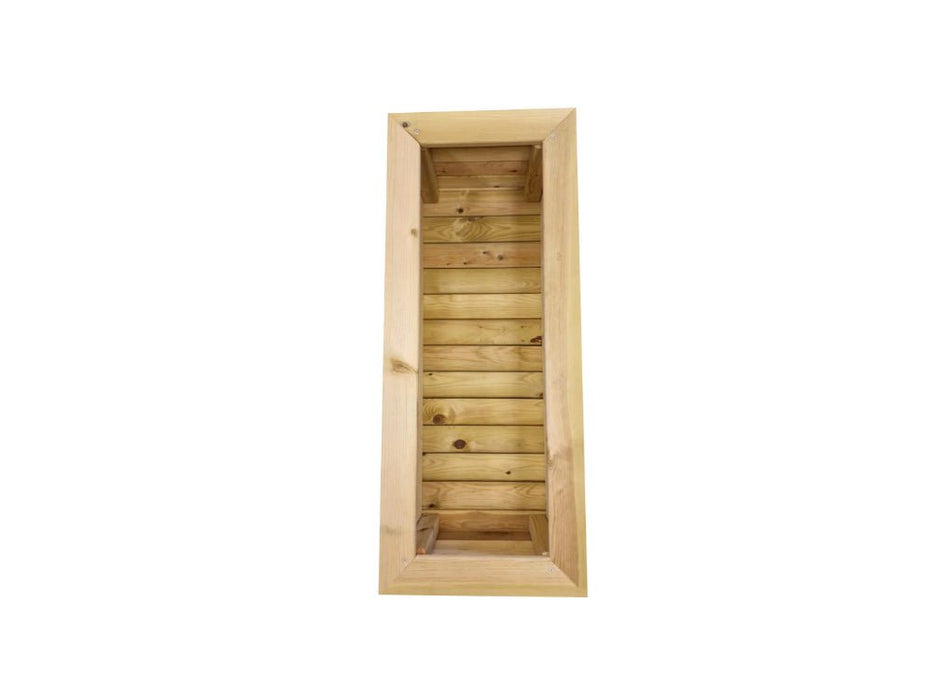 Deluxe Wooden Trough Garden Planter – Stylish & Durable Outdoor Planter_Planters