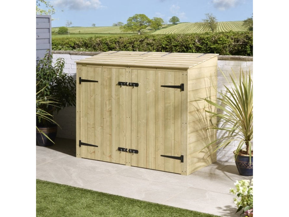 Premier Shiplap Single Bin Store With Box Store