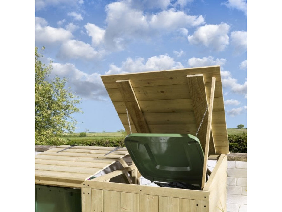 Premier Shiplap Single Bin Store With Box Store