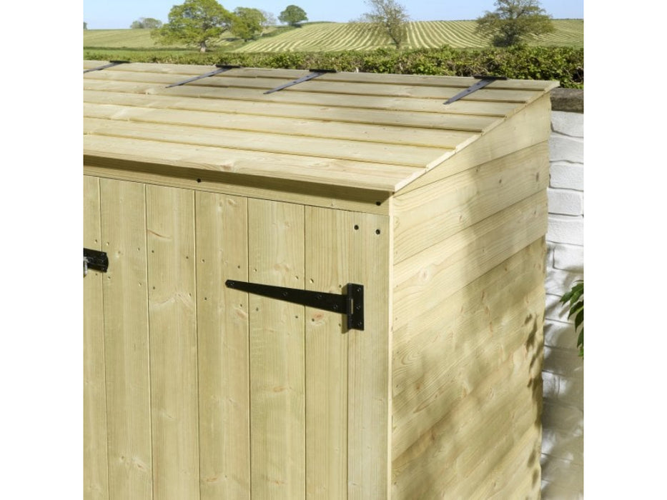 Premier Shiplap Single Bin Store With Box Store