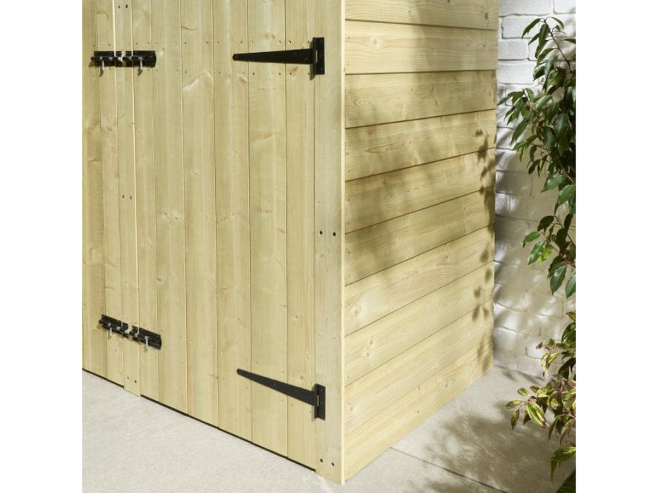 Premier Shiplap Single Bin Store With Box Store