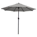 2.7m Wind Up Parasol_Parasols
