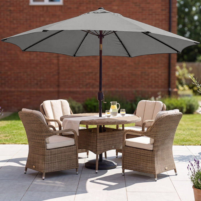 2.7m Wind Up Parasol_Parasols
