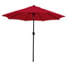 2.7m Wind Up Parasol_Parasols