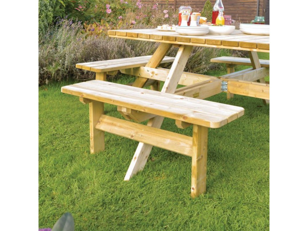 Square Picnic Table_Garden Furniture