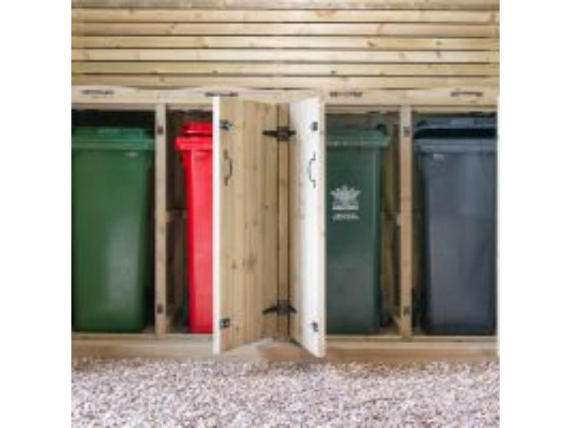 Chatburn Quad Wheelie Bin Store — Home & Garden Extras
