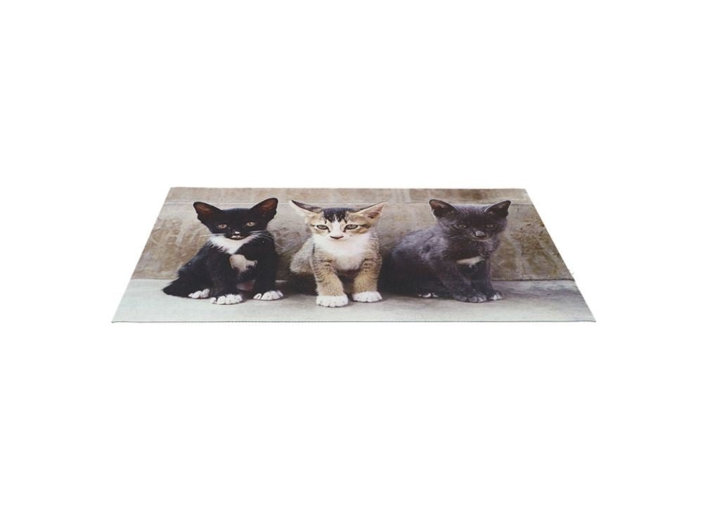 Printed Doormat - The 3 Kittens_Doormats
