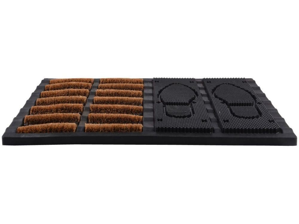 Coir & Rubber Boot Brush – Durable Outdoor Foot Scraper_Doormats