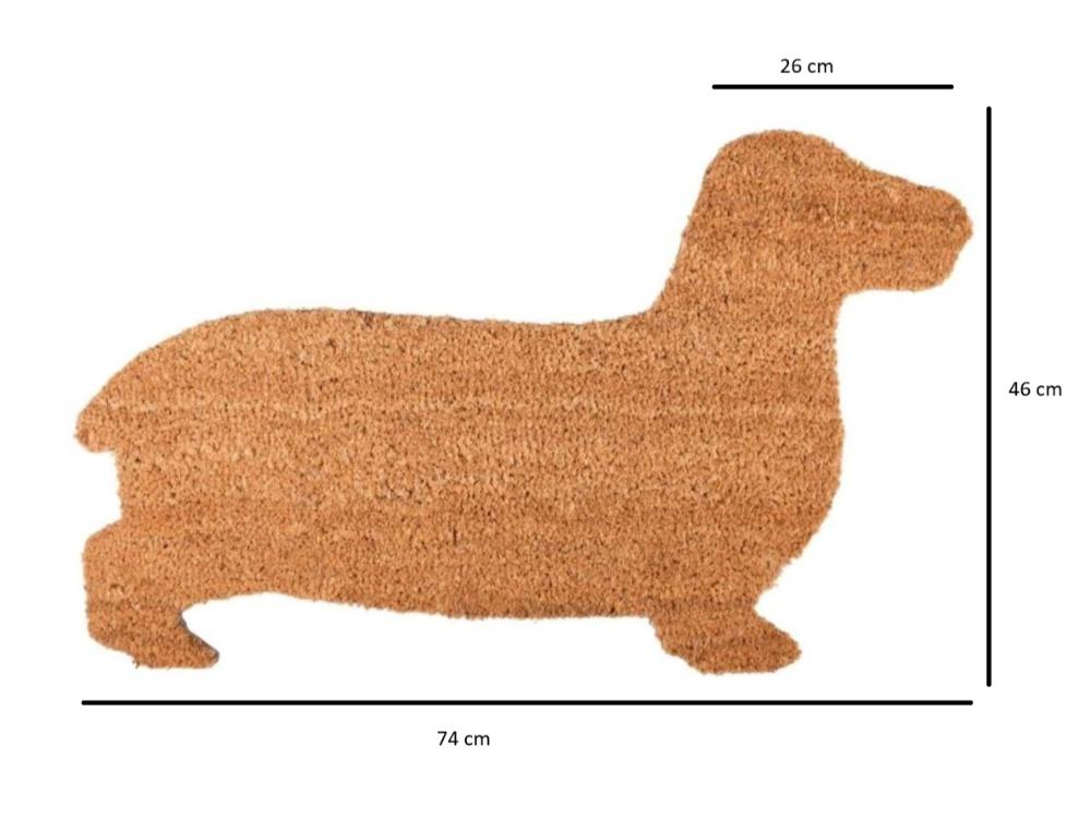 Coir Doormat - Dog Shaped_Doormats