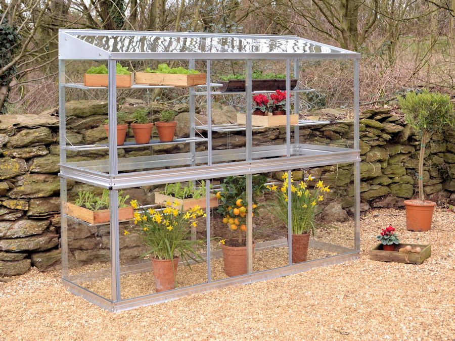 6ft Growhouse (Frame & Shelves)_Green Houses