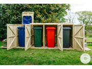 Shireburn Quad Wheelie Bin Store_Bin Stores