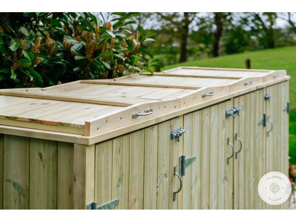 Shireburn Quad Wheelie Bin Store_Bin Stores