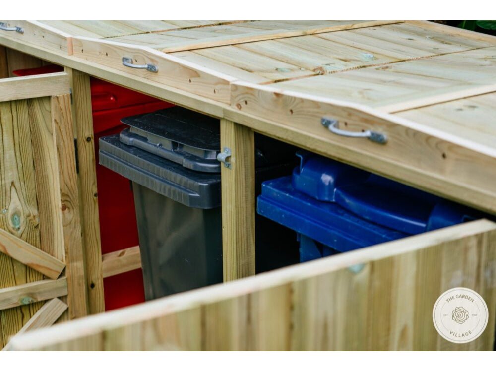 Shireburn Quad Wheelie Bin Store_Bin Stores