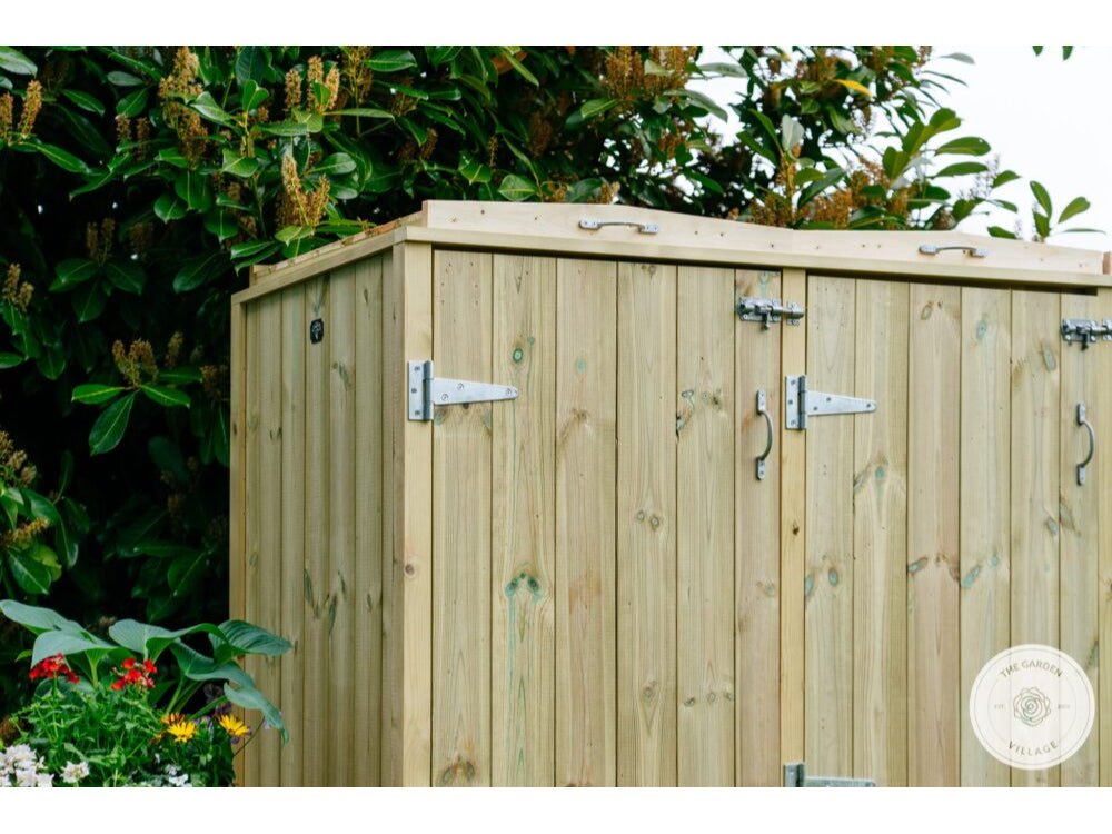 Shireburn Quad Wheelie Bin Store_Bin Stores
