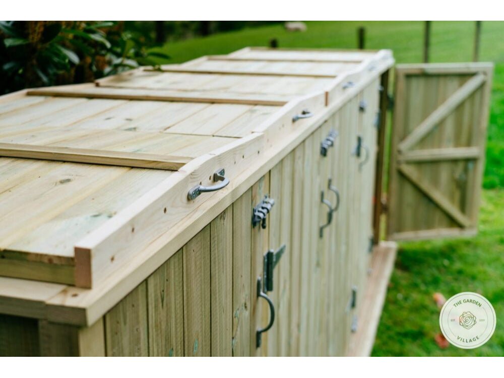Shireburn Quintet Wheelie Bin Store_Bin Stores