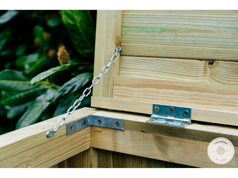 Shireburn Wheelie Bin & Recycle Box Stores (2, 4, 6 or 8) - Galvanises Ironmongery_Bin Stores