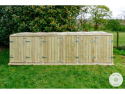 Shireburn Sextet Wheelie Bin Store_Bin Stores