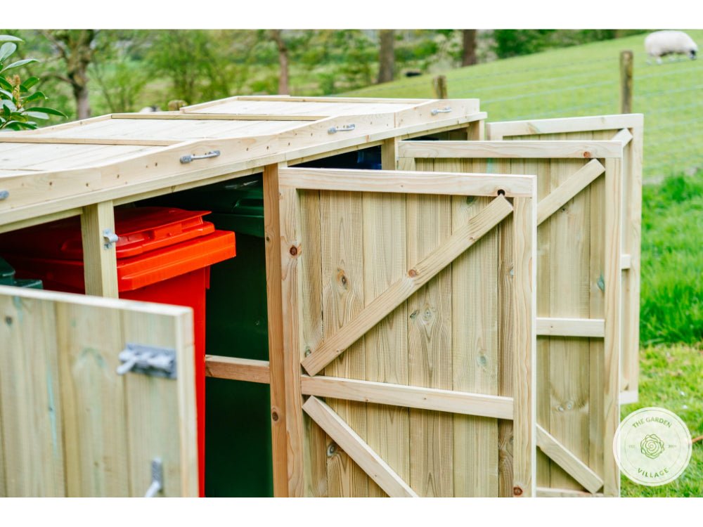 Shireburn Sextet Wheelie Bin Store_Bin Stores