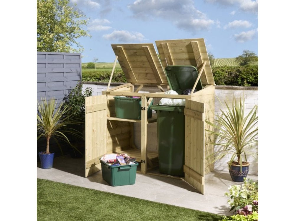 Premier Shiplap Single Bin Store With Box Store_Bin Stores