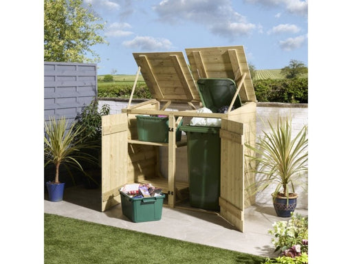 Premier Shiplap Single Bin Store With Box Store_Bin Stores