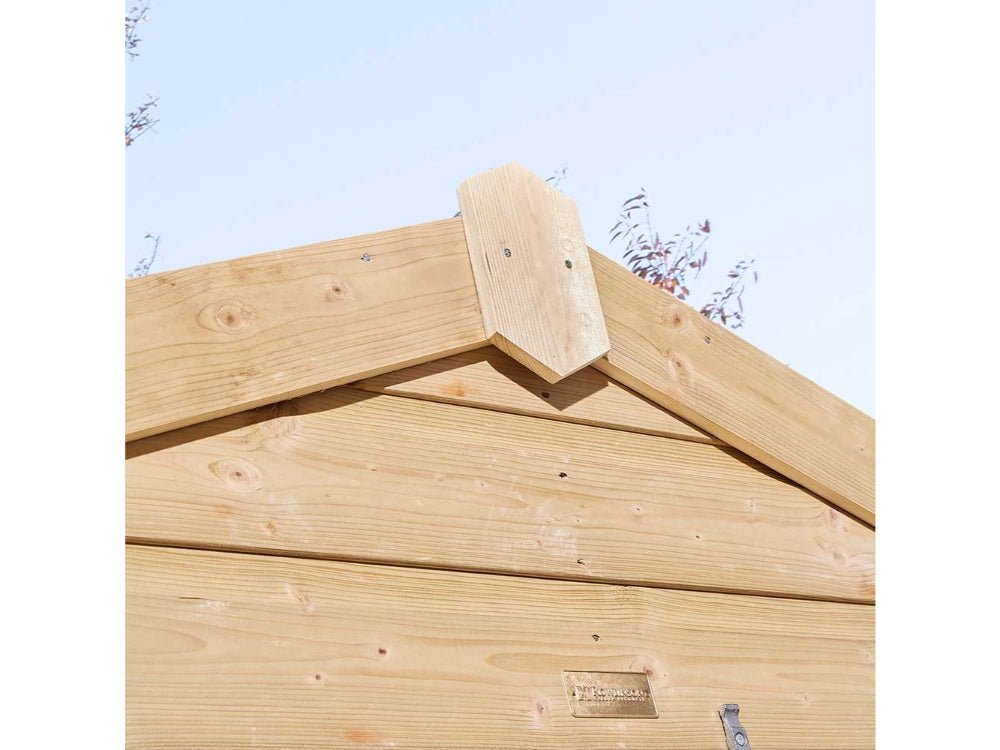 4×6 Single Door Shiplap Apex Shed_Garden Furniture