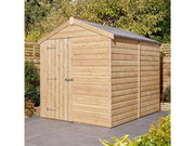 8×6 Single Door Shiplap Apex Shed_Garden Furniture