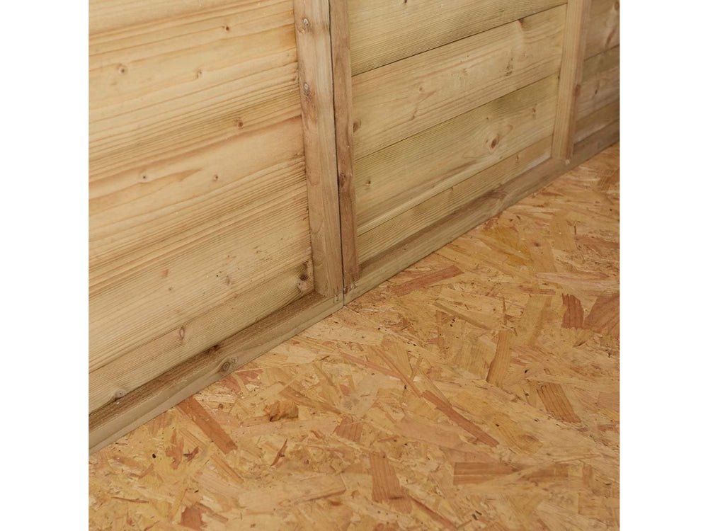 8×6 Shiplap Apex Shed Double Door With Window_Garden Furniture