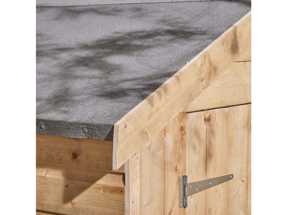 8×6 Shiplap Apex Shed Double Door With Window_Garden Furniture