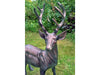 Standing Stag Buck Ornament cast from Aluminium_Garden Ornaments