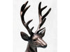 Standing Stag Buck Ornament cast from Aluminium_Garden Ornaments