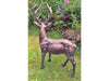 Standing Stag Buck Ornament cast from Aluminium_Garden Ornaments