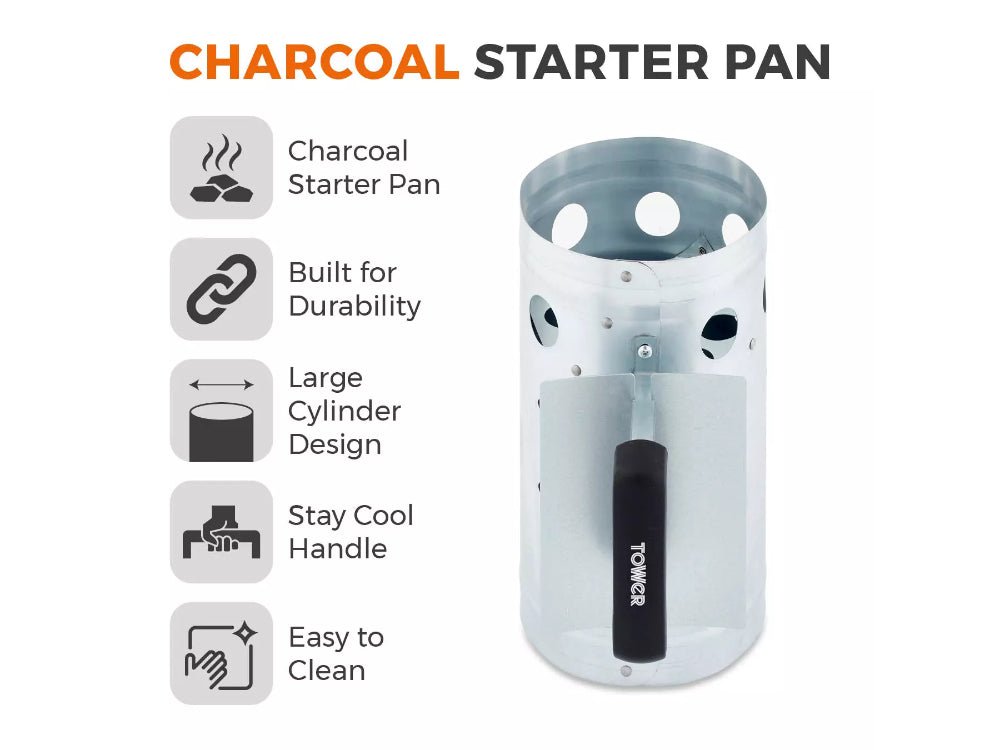 Charcoal Starter Pan_BBQ Utensils & Accessories