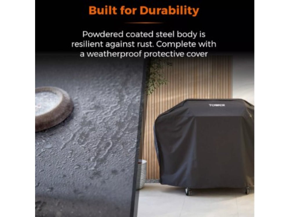 Stealth Plus Three Burner Gas BBQ with Side Burner and Waterproof Cover_BBQs