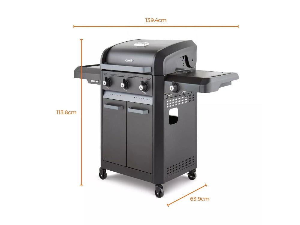 Stealth Pro Four Burner BBQ w/ Rotisserie_BBQs
