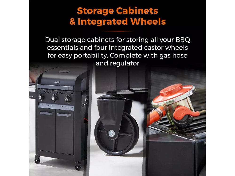 Stealth Pro Four Burner BBQ w/ Rotisserie_BBQs