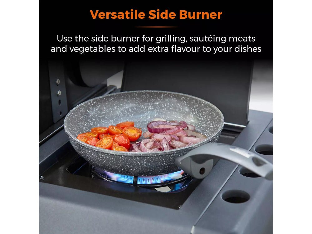 Stealth Pro Four Burner BBQ w/ Rotisserie_BBQs