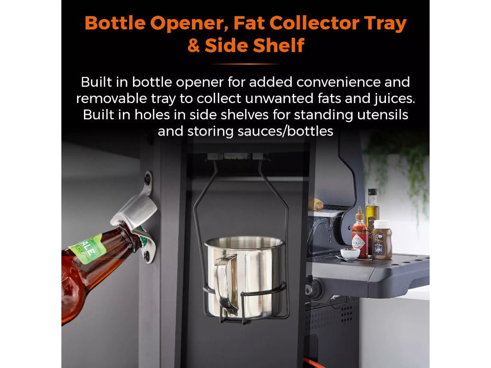 Stealth Pro Four Burner BBQ w/ Rotisserie_BBQs