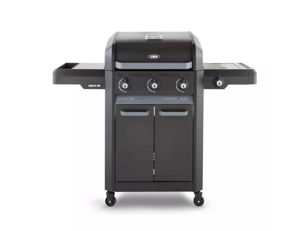 Stealth Pro Four Burner BBQ w/ Rotisserie_BBQs