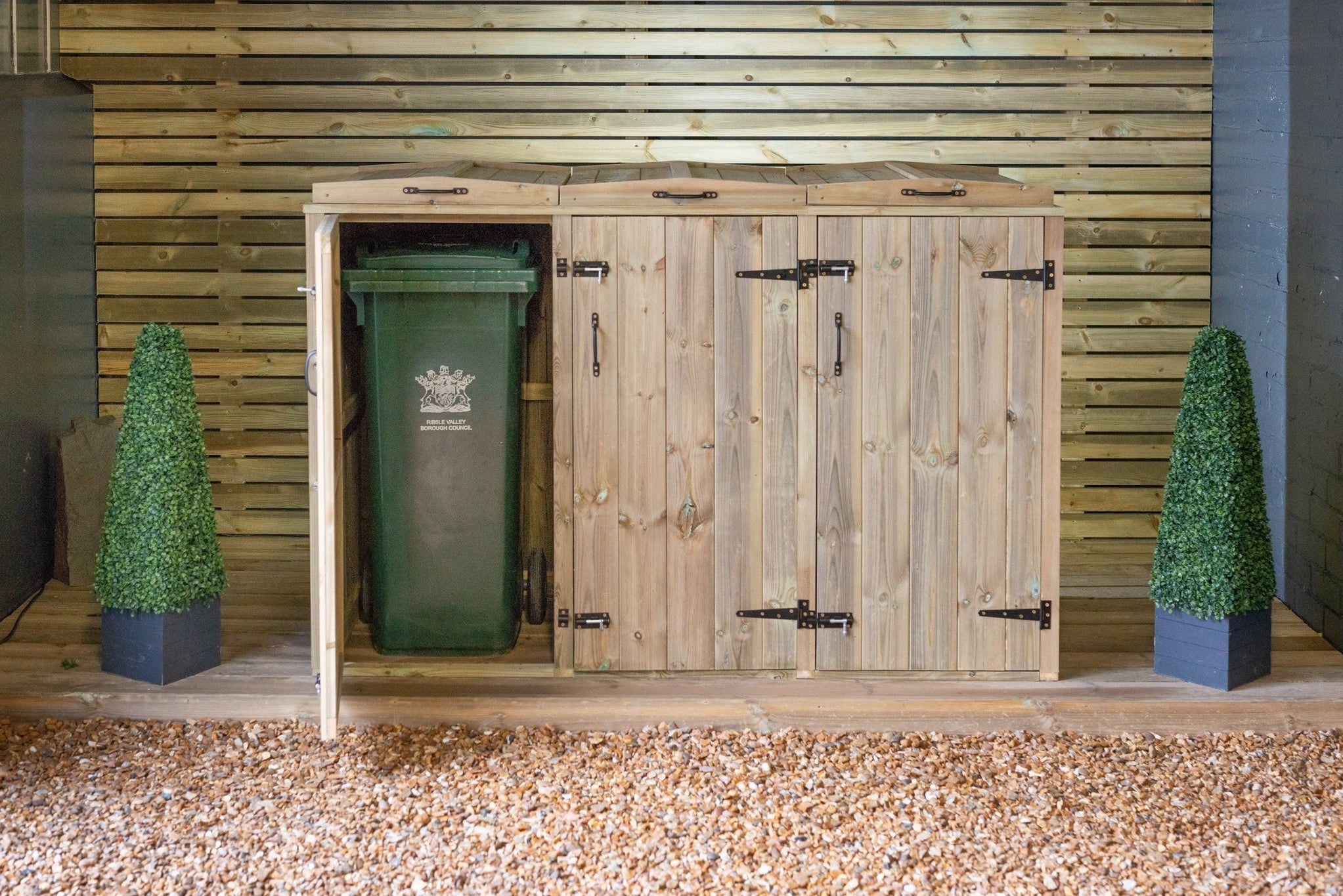 Chatburn Triple Wheelie Bin Store — Home & Garden Extras