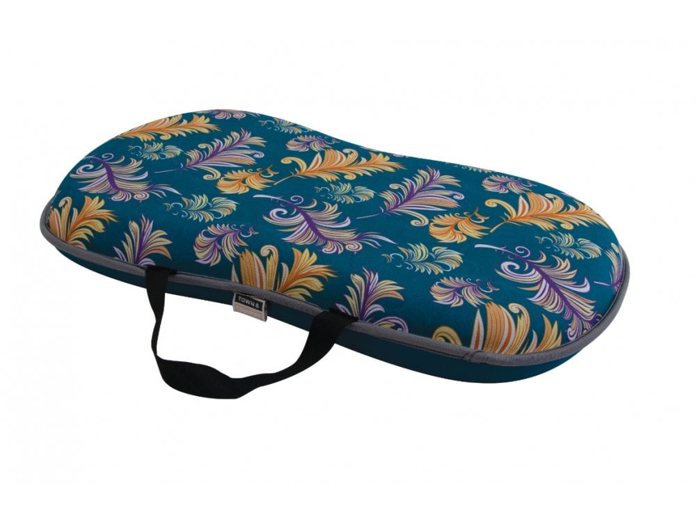 Memory Foam Kneeler - Teal Feather_Gardening Kneelers