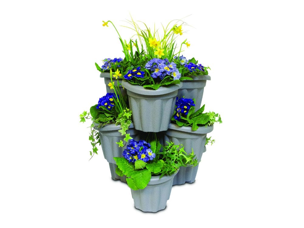 Stackable Tiered Planter_Patio Planters