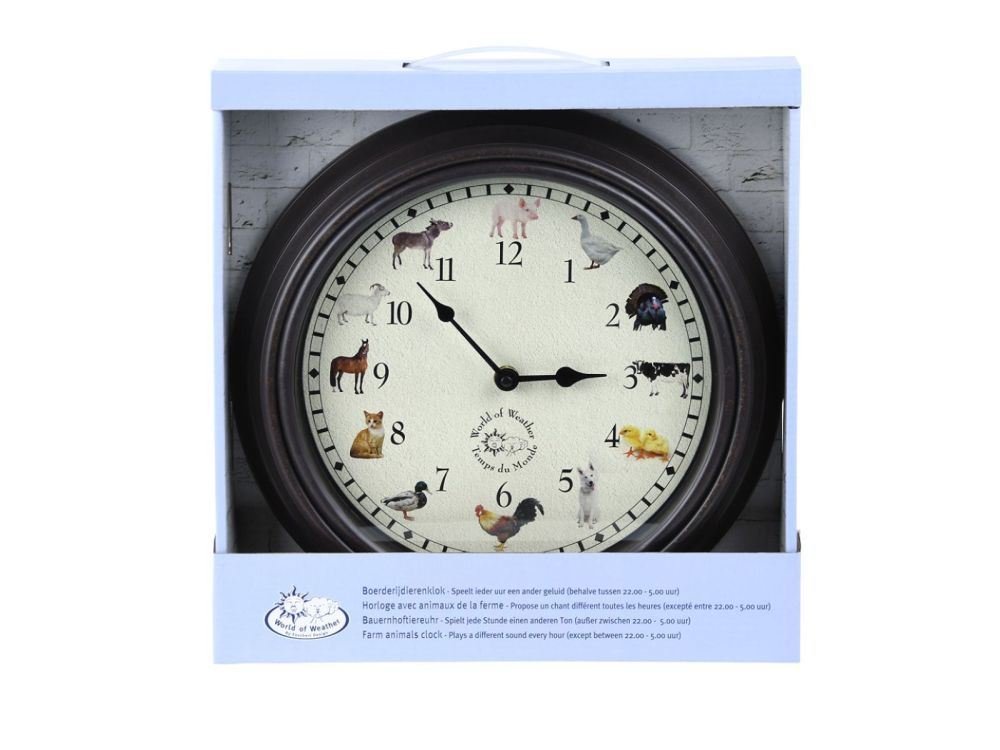 Farm Animal Sound Clock (Indoor use only)_Clocks